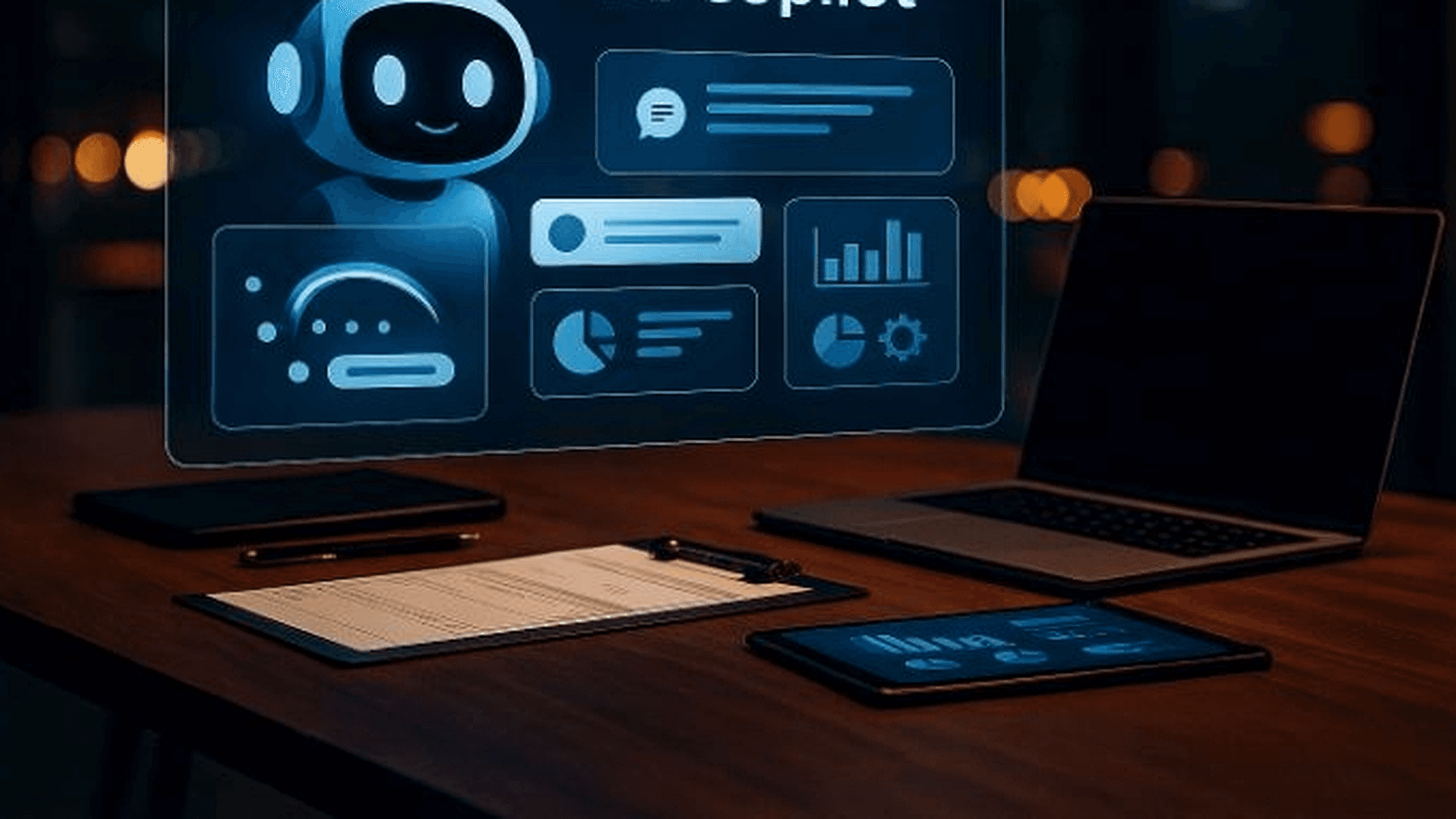 AI copilot assistant dashboard with intelligent shipping recommendations.