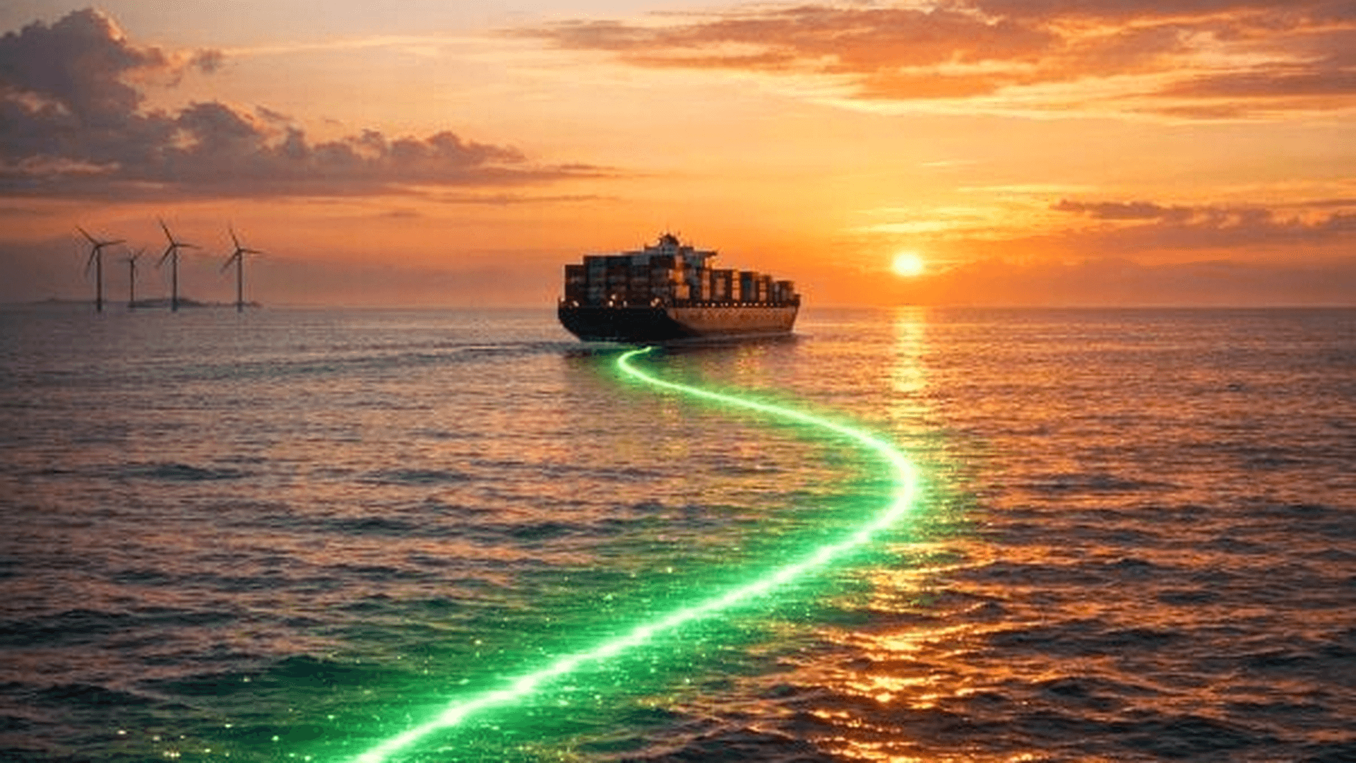 Green shipping route optimization with carbon footprint tracking.